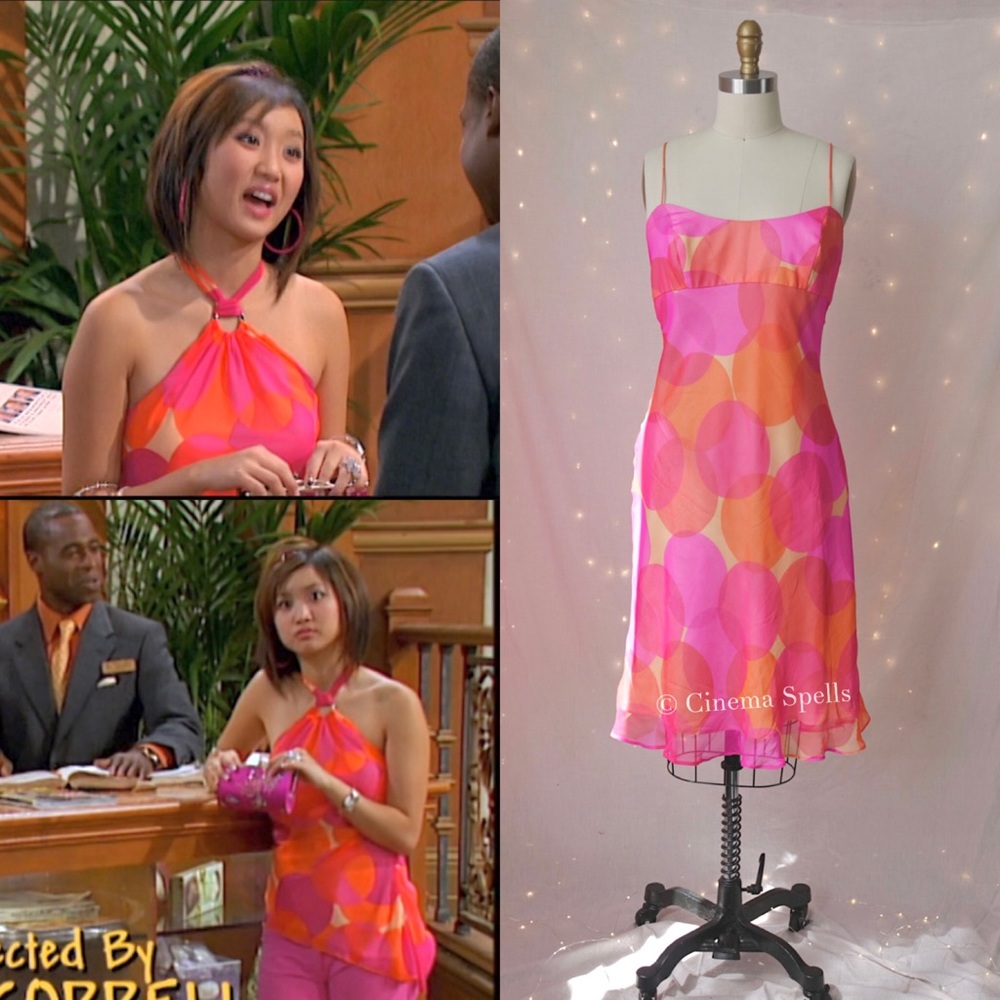 SOLD 2000s Polka Dot Dress Version ASO London Tiptop The Suite Life Zack Cody